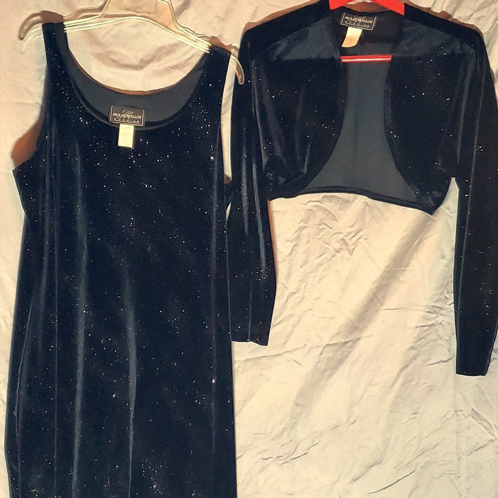 Evening Black with sparkle